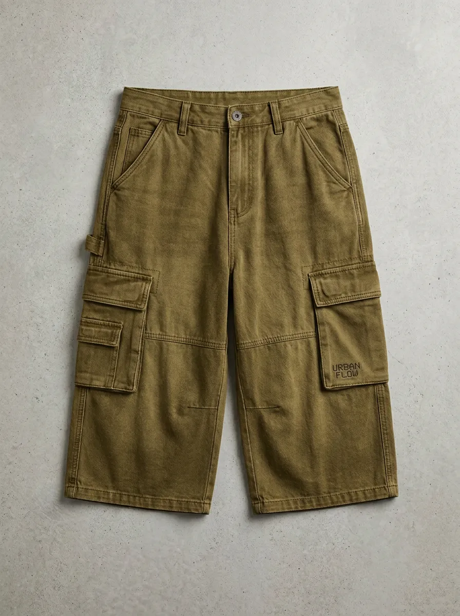 Streetwear Cargo Multi-Pocket Men's Cargo Shorts
