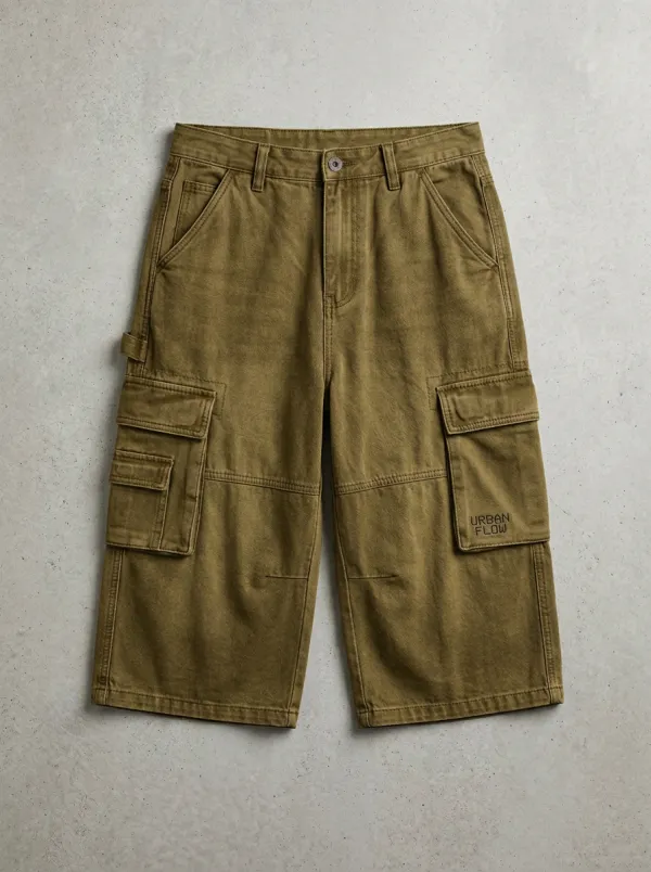 Streetwear Cargo Multi-Pocket Men's Cargo Shorts