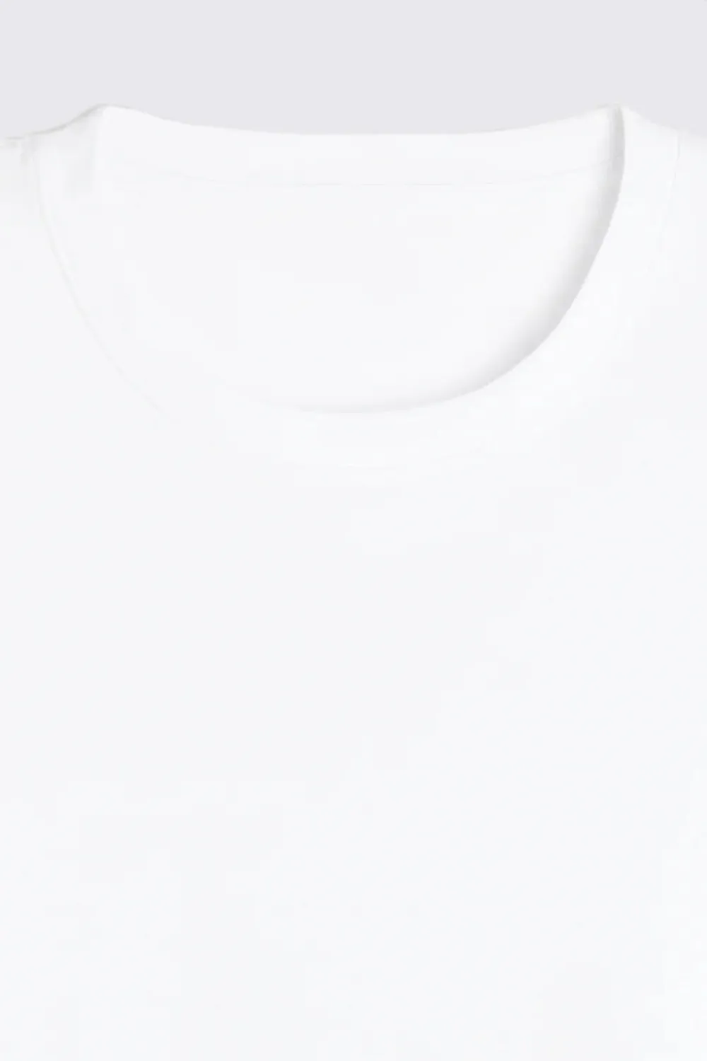 Heavy-Weight Basic T-Shirt In White
