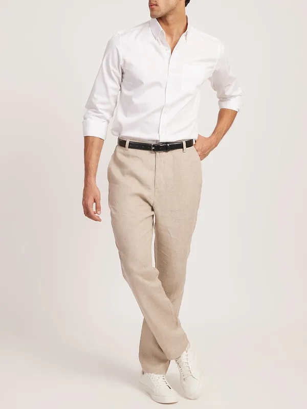 Ginger Linen Easy Pants