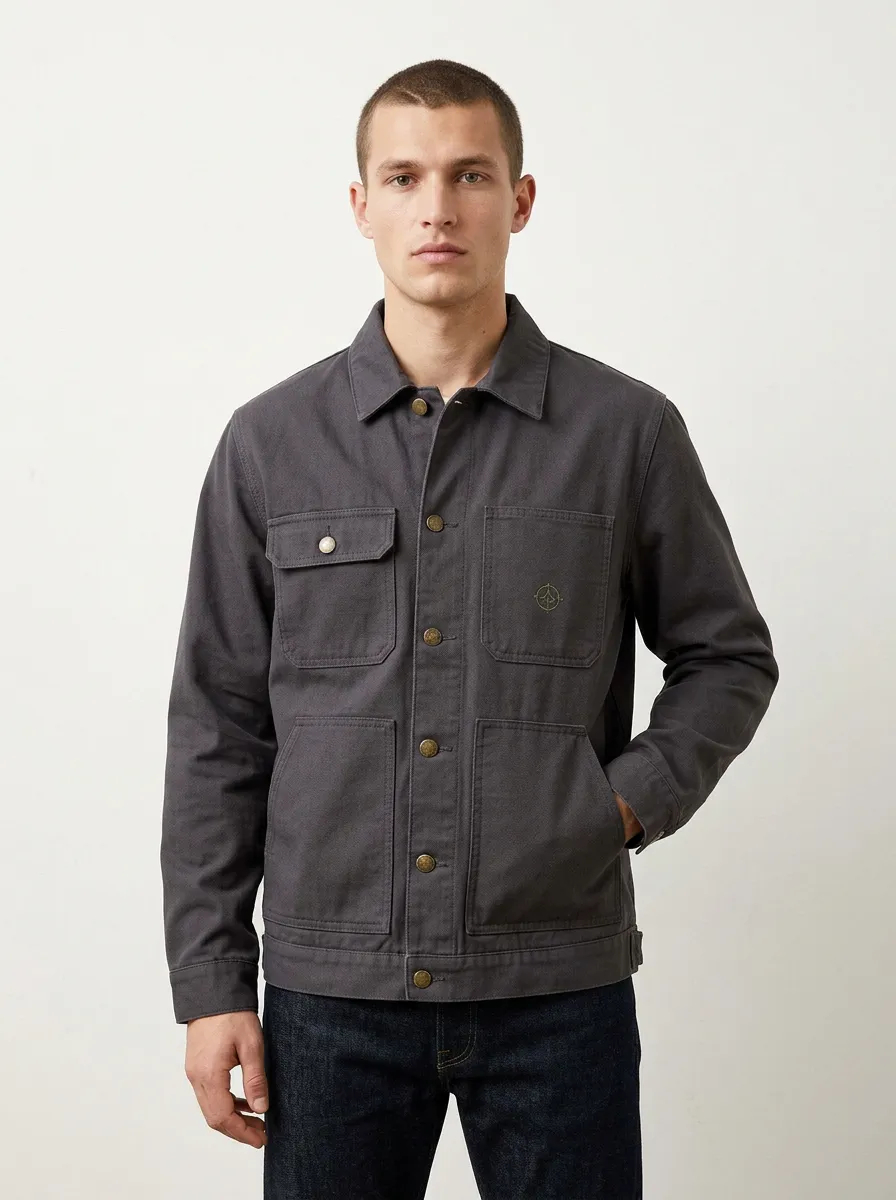 Men's Casual Minimalist Compass Jacket