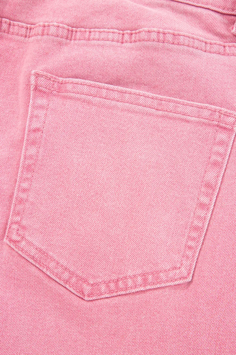Polished High Waist Wide Leg Washed Denim Jeans