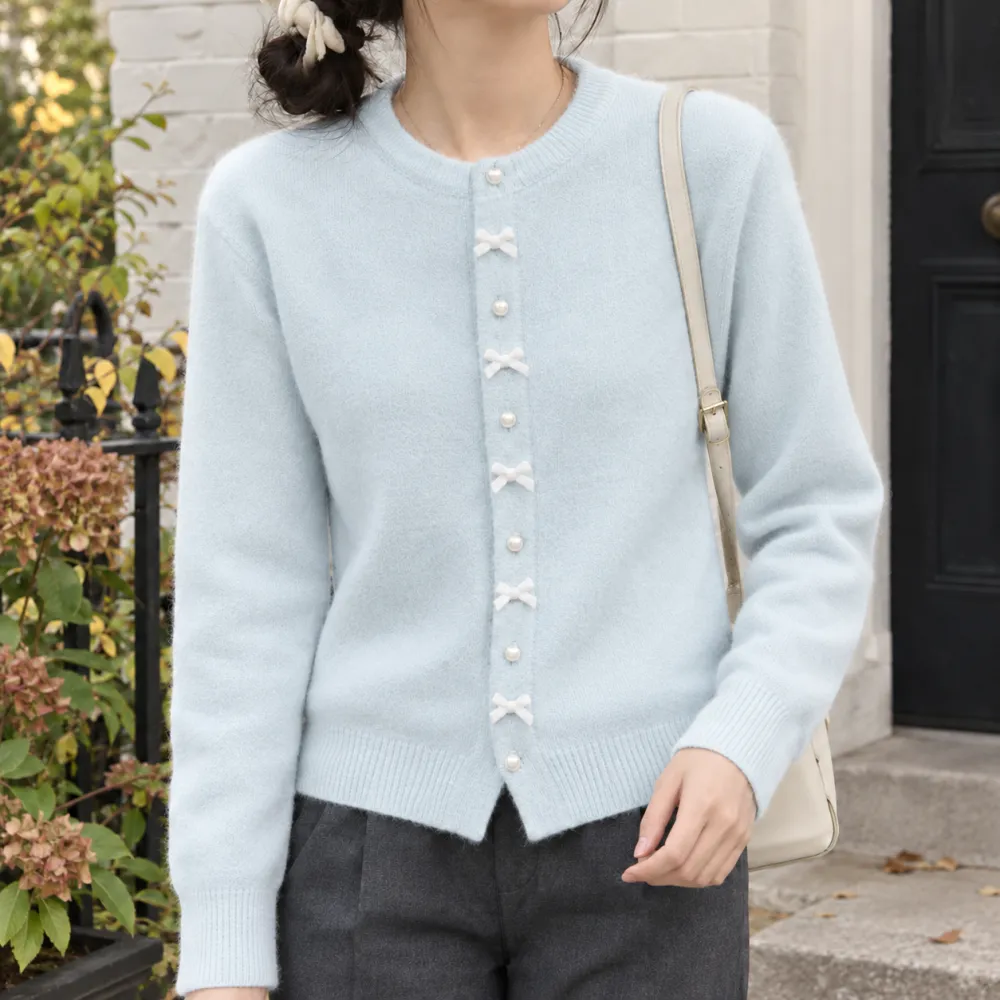 Bow Detail Cardigan