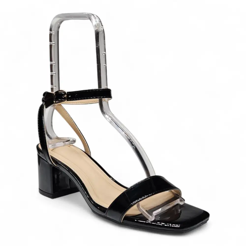 Caption One Band With Quarter Ankle Strap Heels