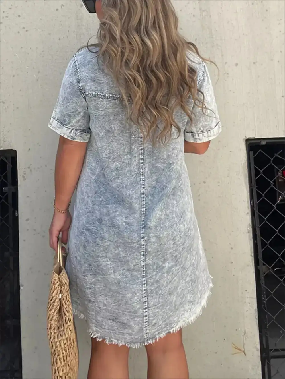 Short Sleeve Dress Casual