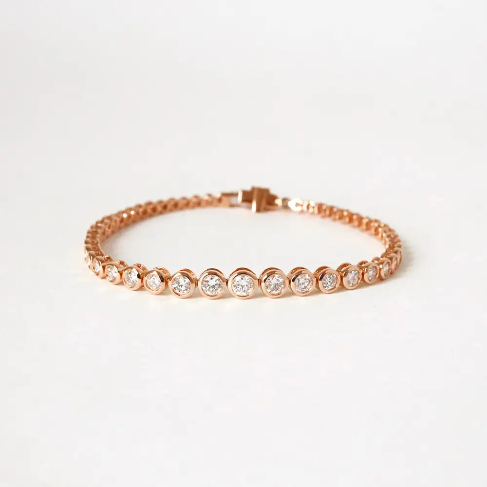 Delicate Classic Diamond Bracelet