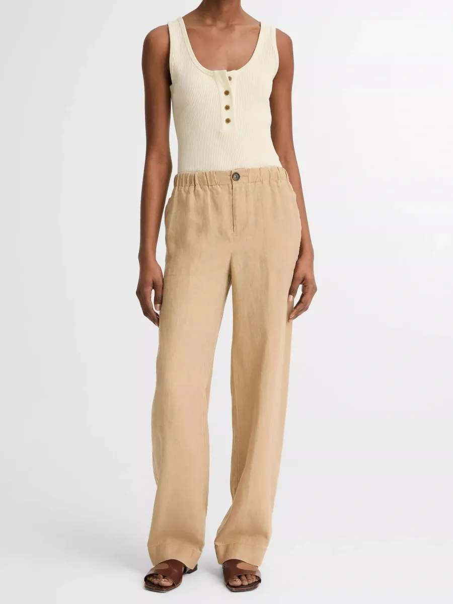 Relaxed Linen Pants