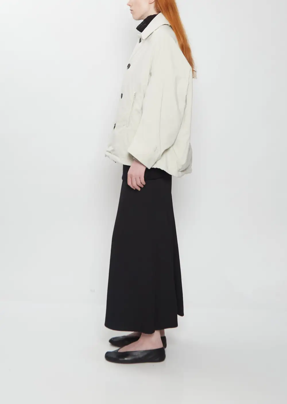 Women's Padded Oversized Single Breasted Coat