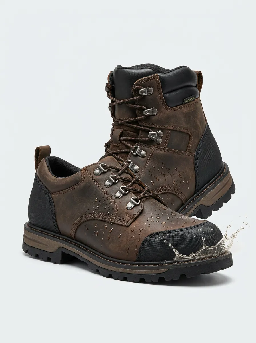 Field-Ready Hiking Men's Waterproof Work Boots