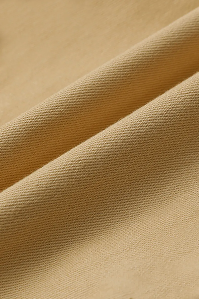 Solid Pocket Detail Skinny Jeans Without Belt