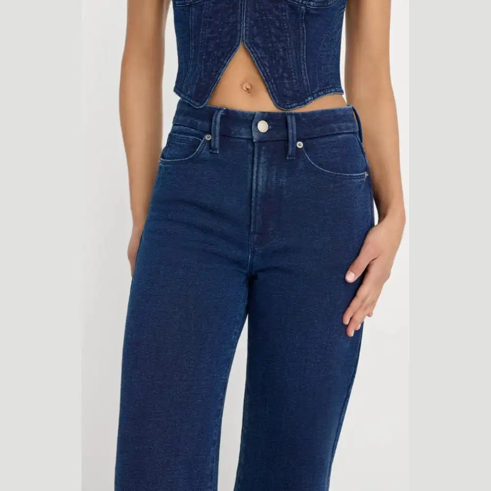 Flare Cropped High-Rise Women's Jeans