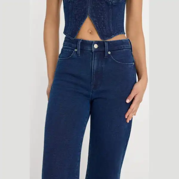 Flare Cropped High-Rise Women's Jeans