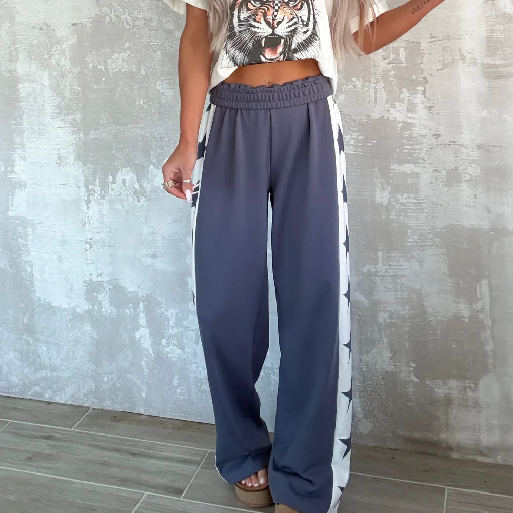 Modern Classic Striped Sweatpants