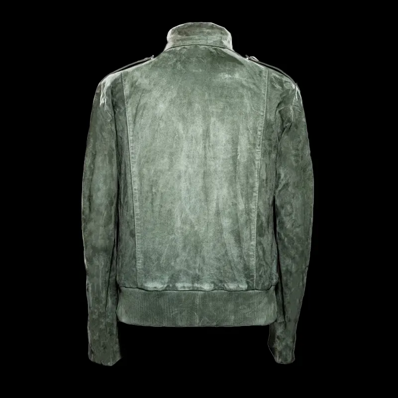 Textured Suede Jacket