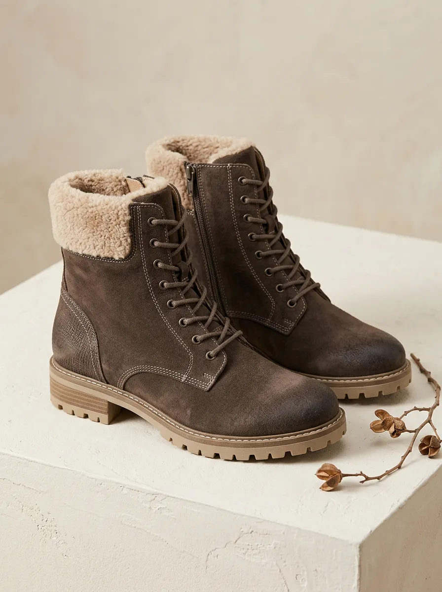 Active Faux Fur Lined Fur Lined Essential Unisex Warm Boots