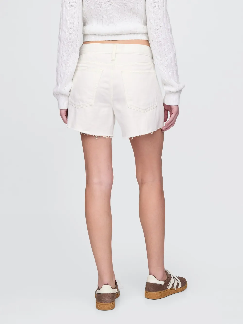 Cat Whiskers Hem Shorts