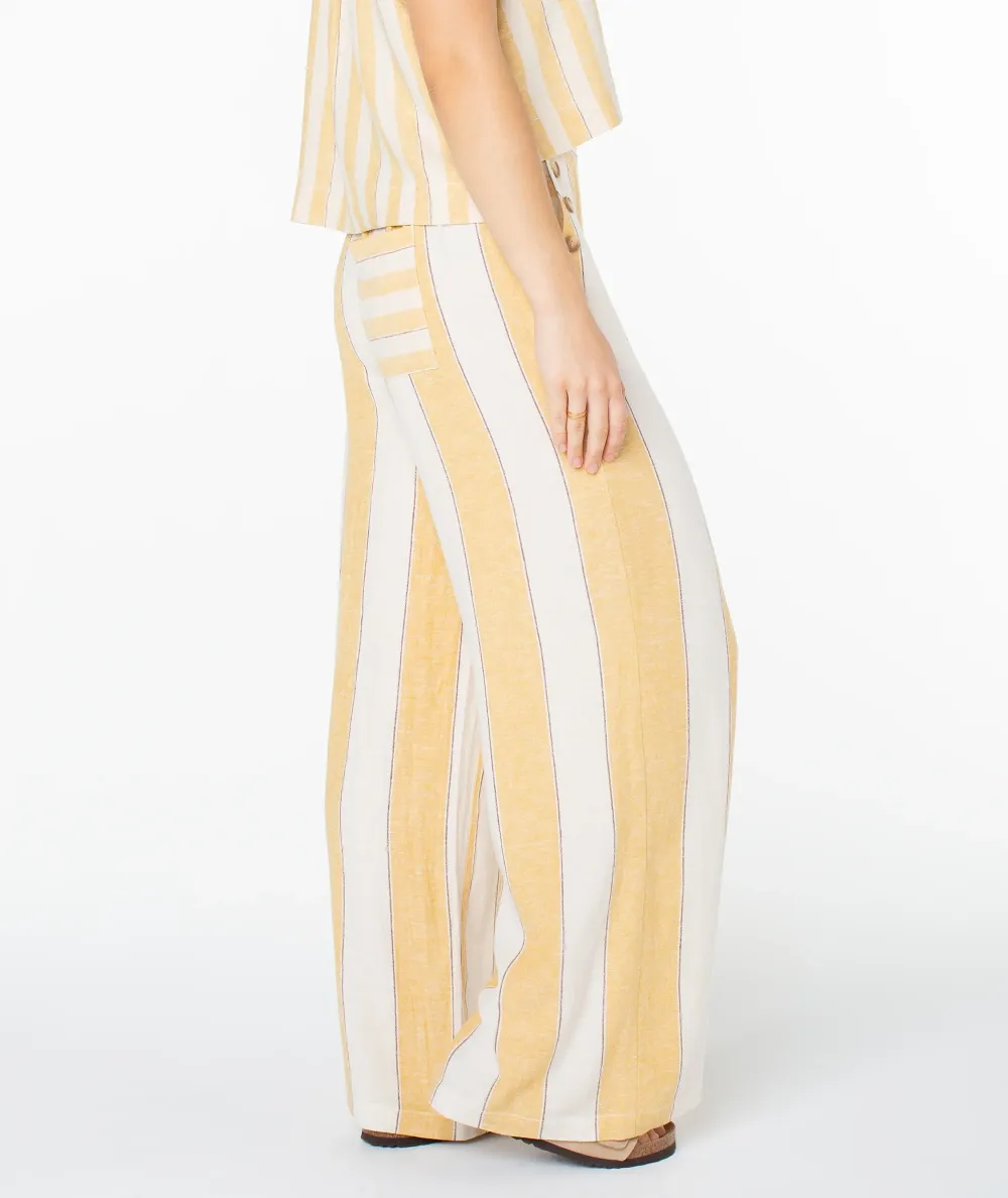 Women's Cool Nine-Inch Pants With Wide Stripes