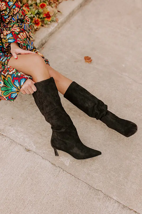 Classic Faux Suede Boots