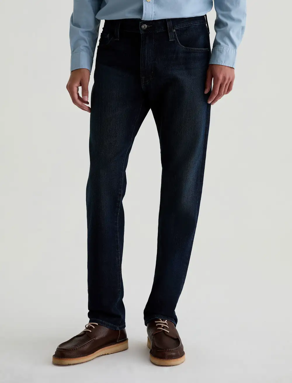 Men's Modern Slim Mid Rise Whiskered Jeans
