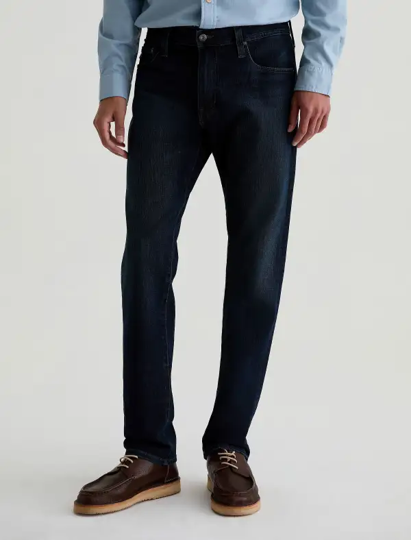 Men's Modern Slim Mid Rise Whiskered Jeans