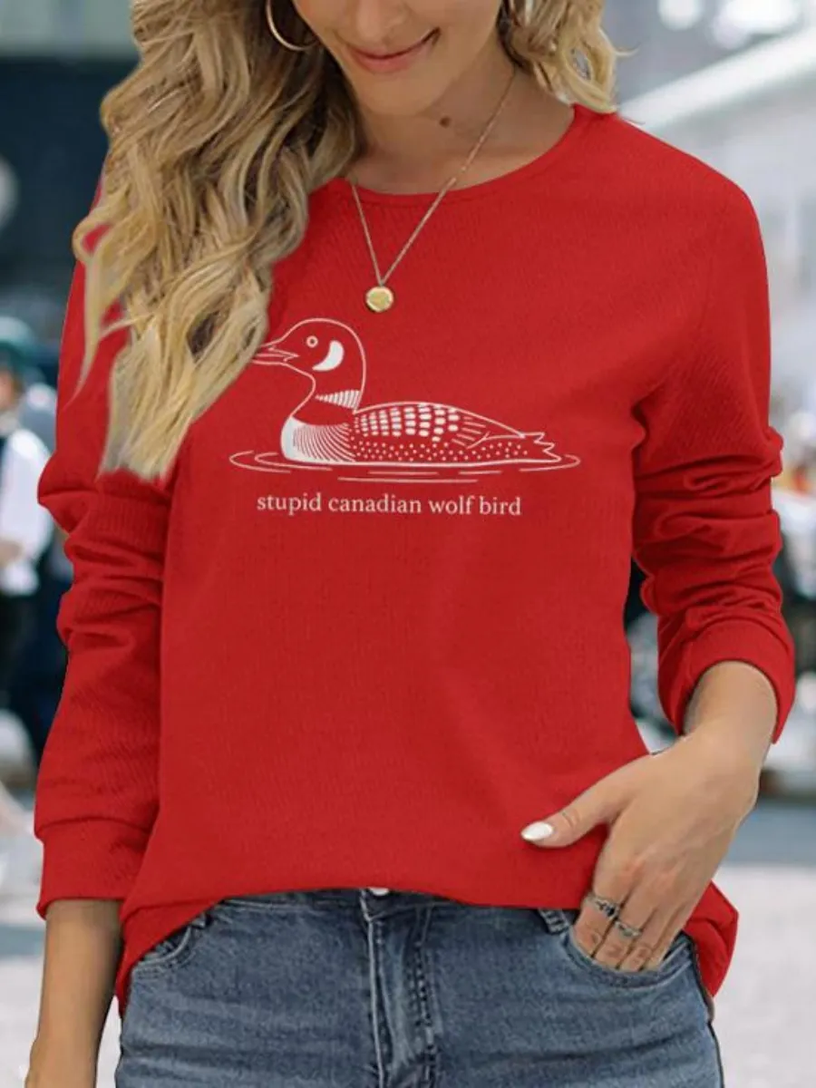 Loon Bird Graphic Tee