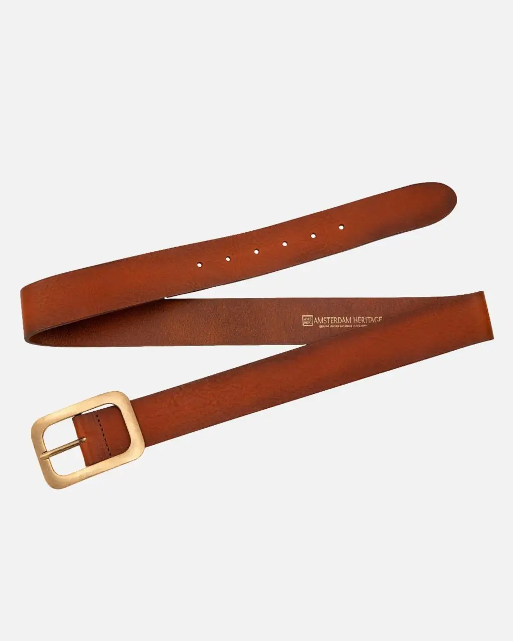 Statement Buckle Classic Leather Waist Belt