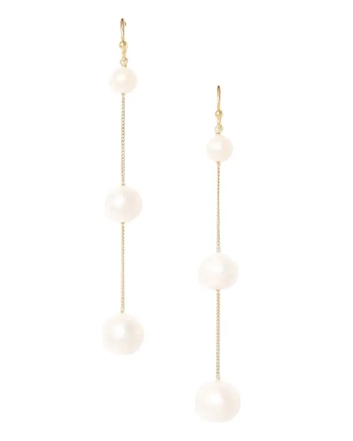 Refined Pearl Statement Earrings