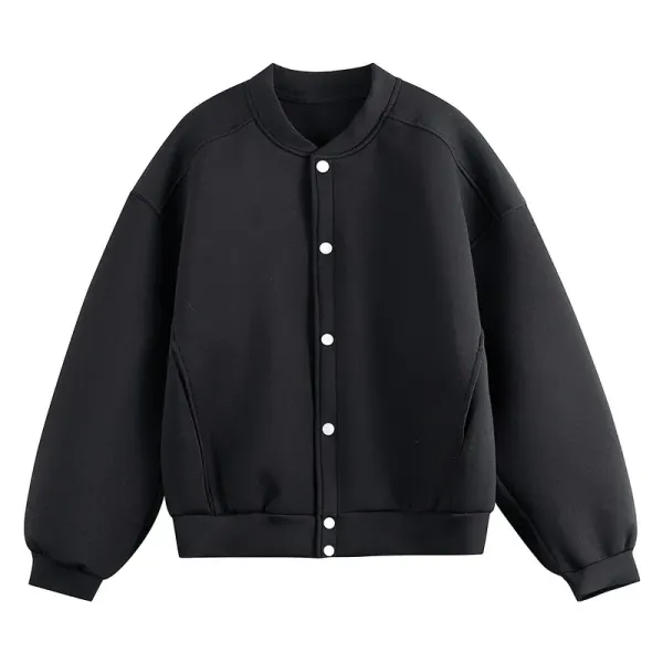 Solid Color Oversized Space Cotton Jacket