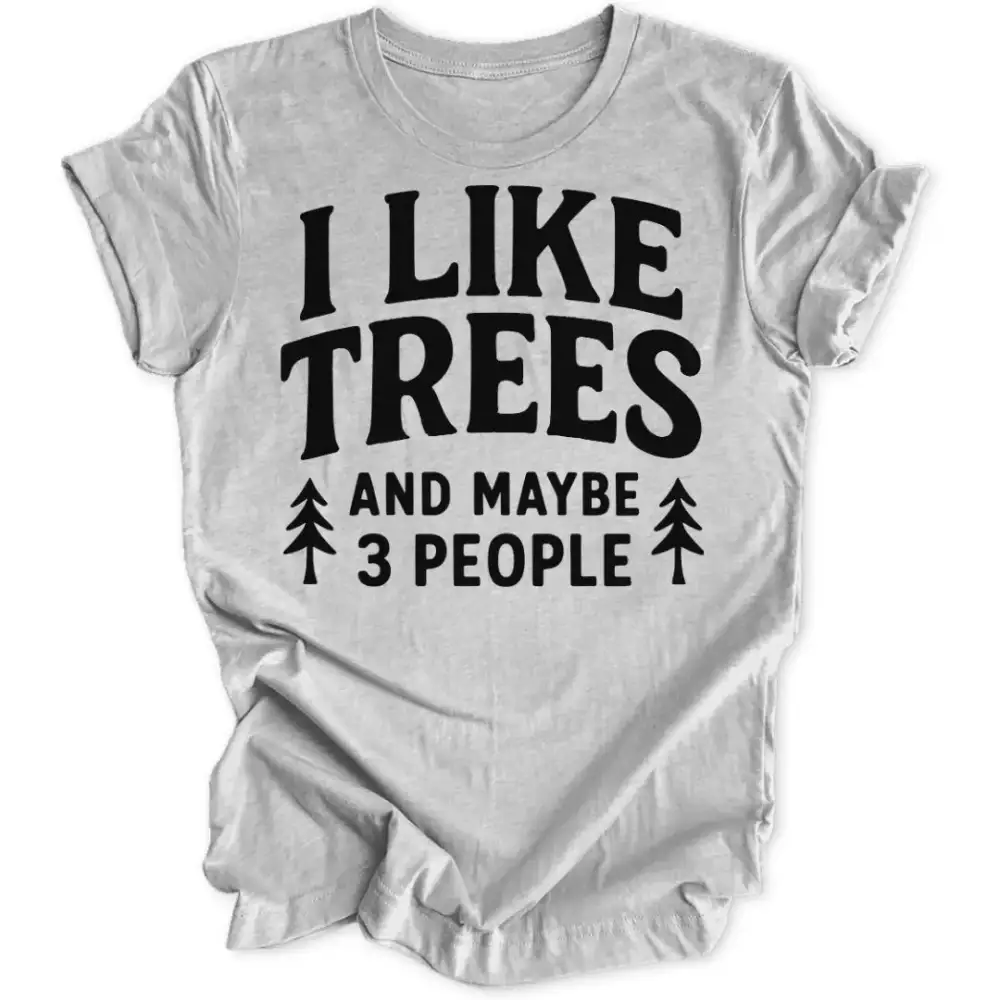Trees 3 People Unisex T-Shirt