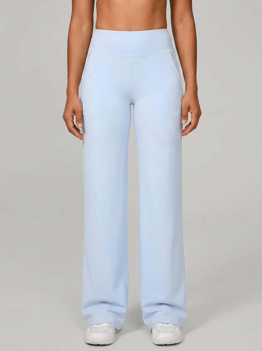 Women's Classic All Day Stretch Mid Rise Straight Leg Pants