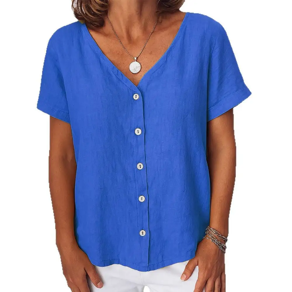 Balanced Linen Blouse