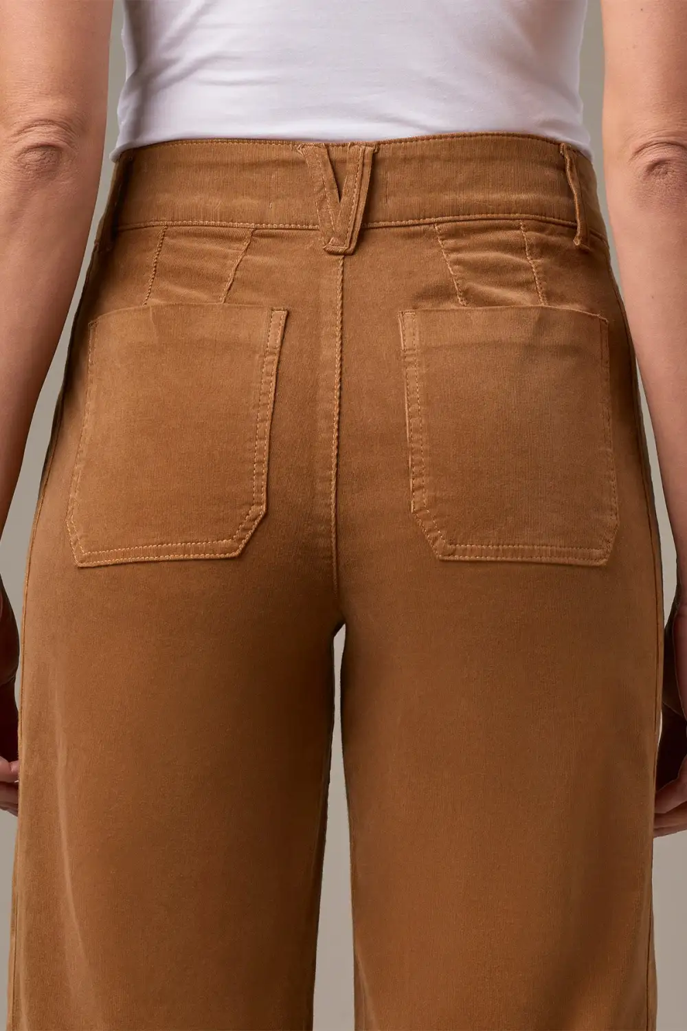 High Rise  Wide Leg Pants