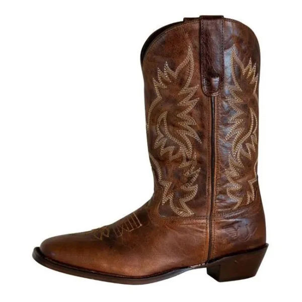 Utility Pull On Men's Denim Boots