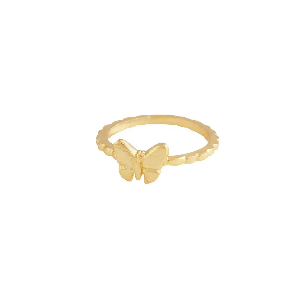 Wing Motif Statement Ring
