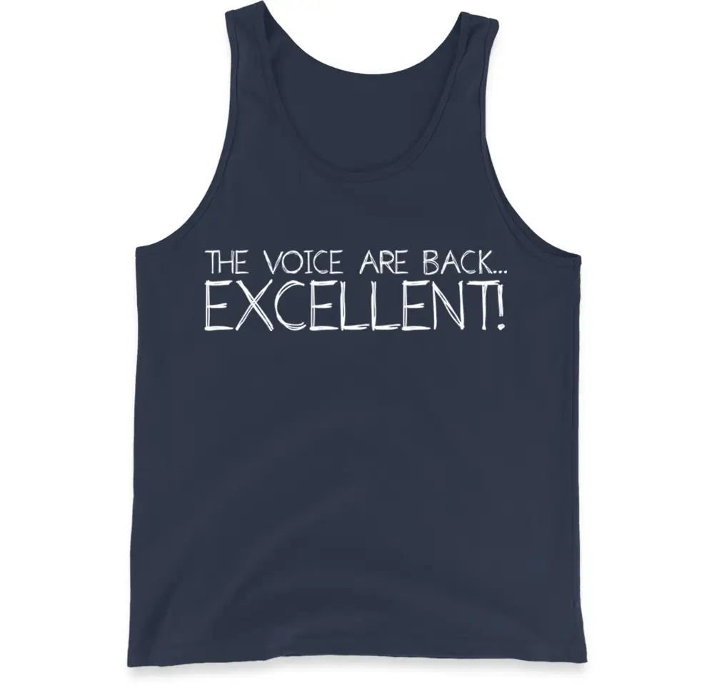 Playful Soft Phrase Casual Tank Top