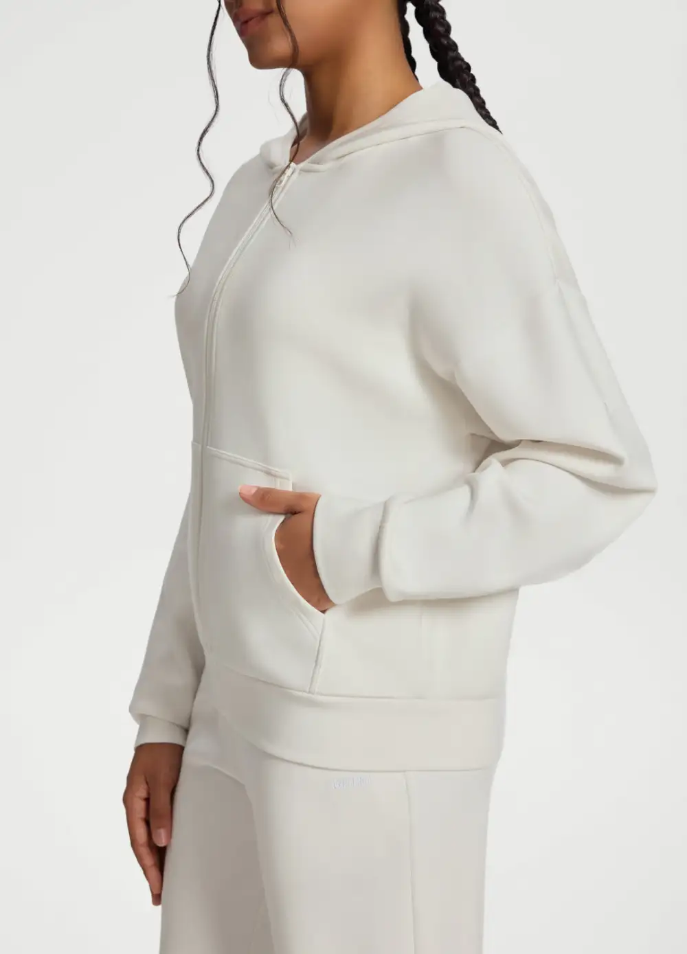 Soft Lounge Oversized Zip-Up Hoodie