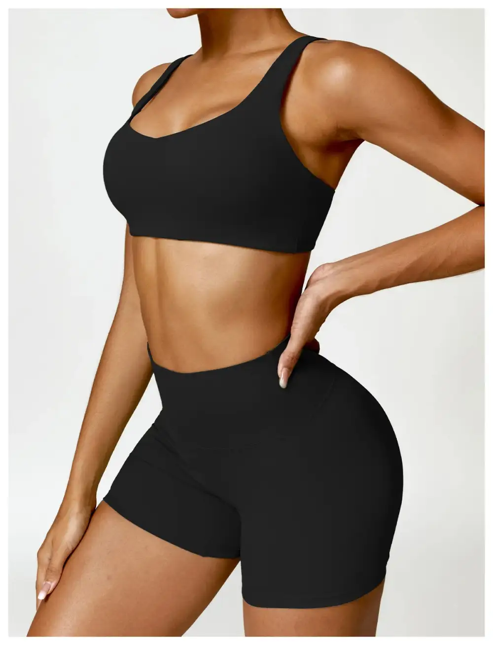 Yoga Workout Tracksuit Running Fitness Leggings Gym Set Sports Suit