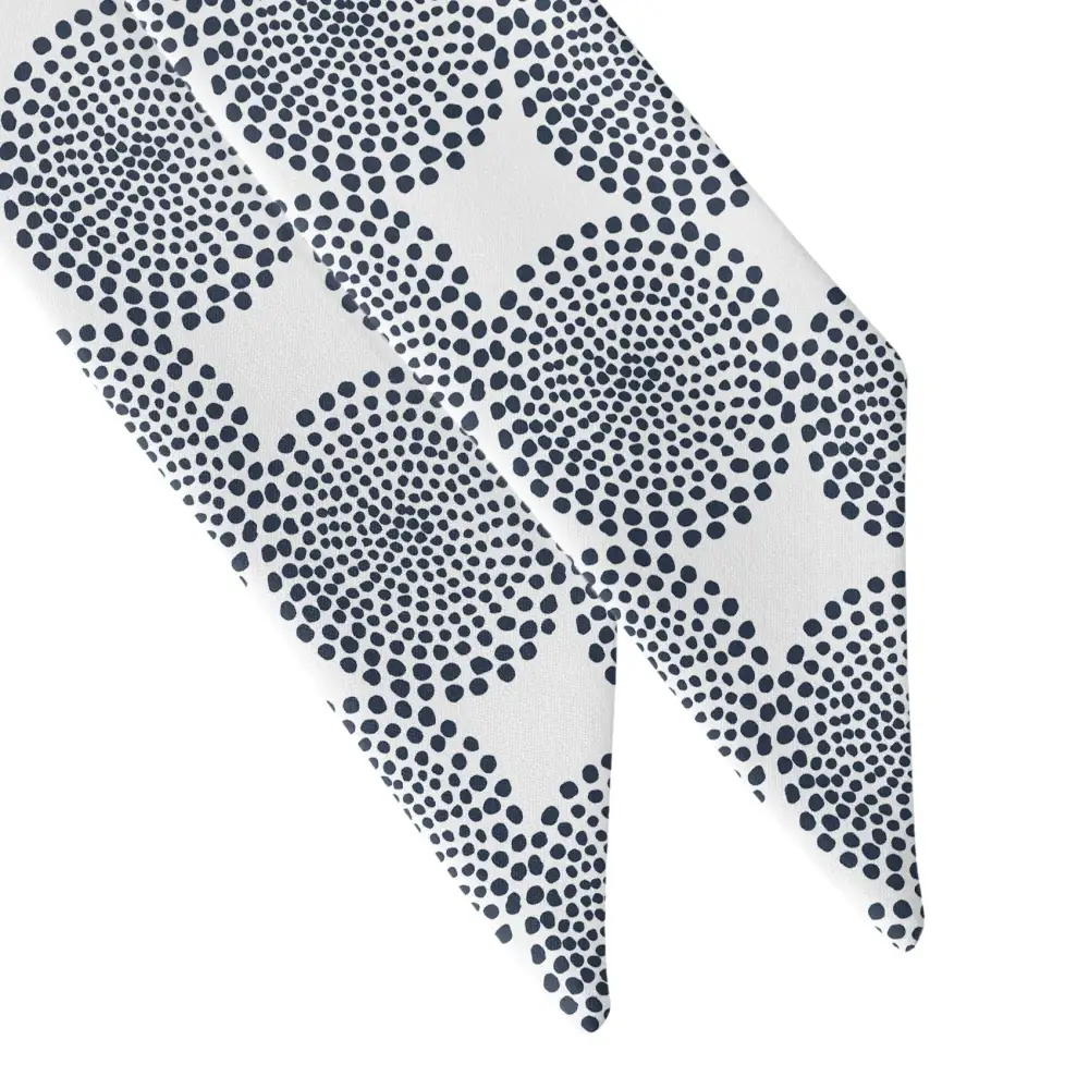 Batik Geometric Pattern Hair Scarf