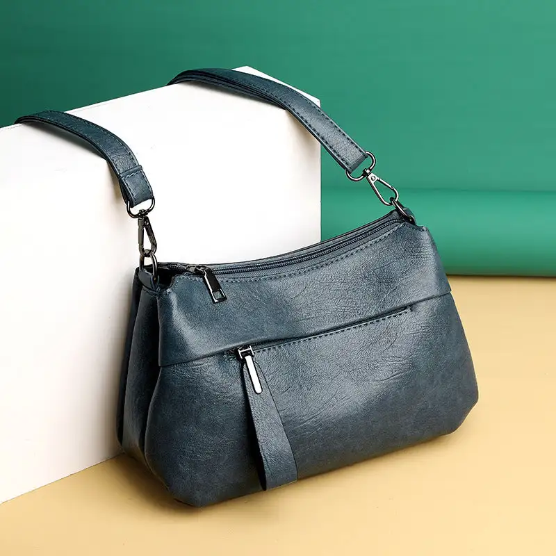 Textured Minimal Crossbody Bag