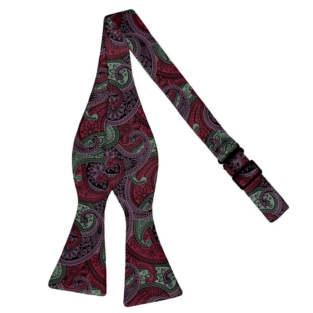 Sebastian Paisley Motif Bow Tie