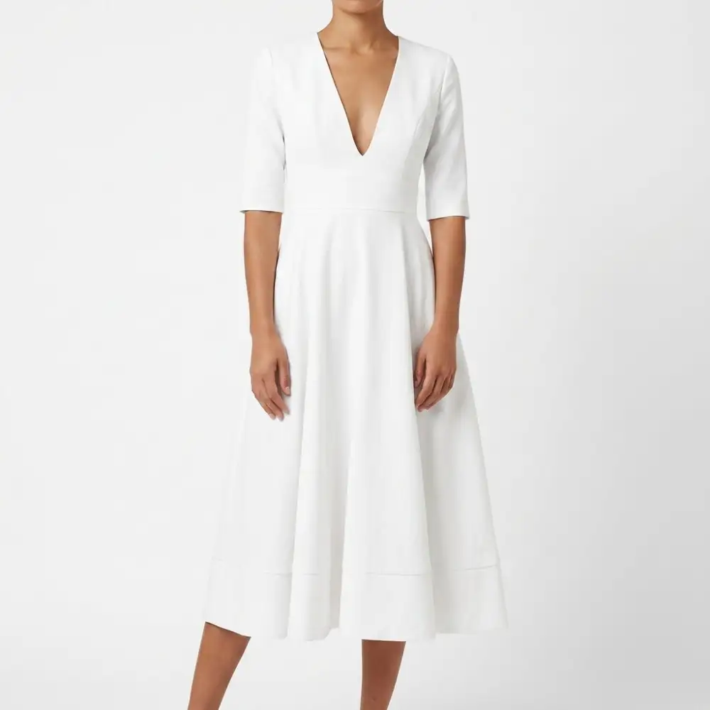 Delicate Refined Women's Midi Dress