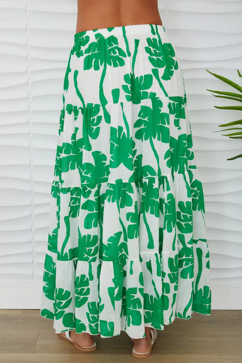 Tiered Maxi Skirt