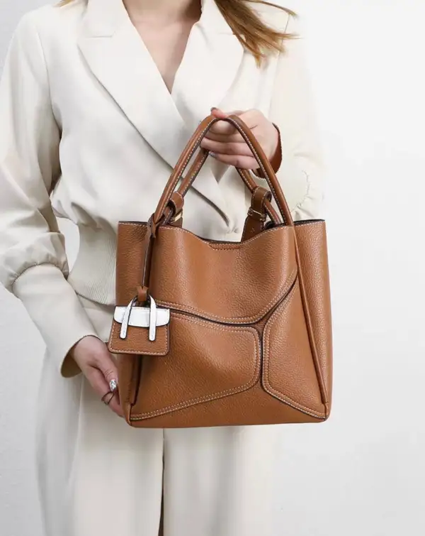 Zip Nylon Tote Bag