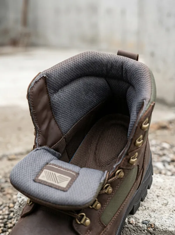 Adventure Tactical Leather-Look Men's Waterproof Work Boots