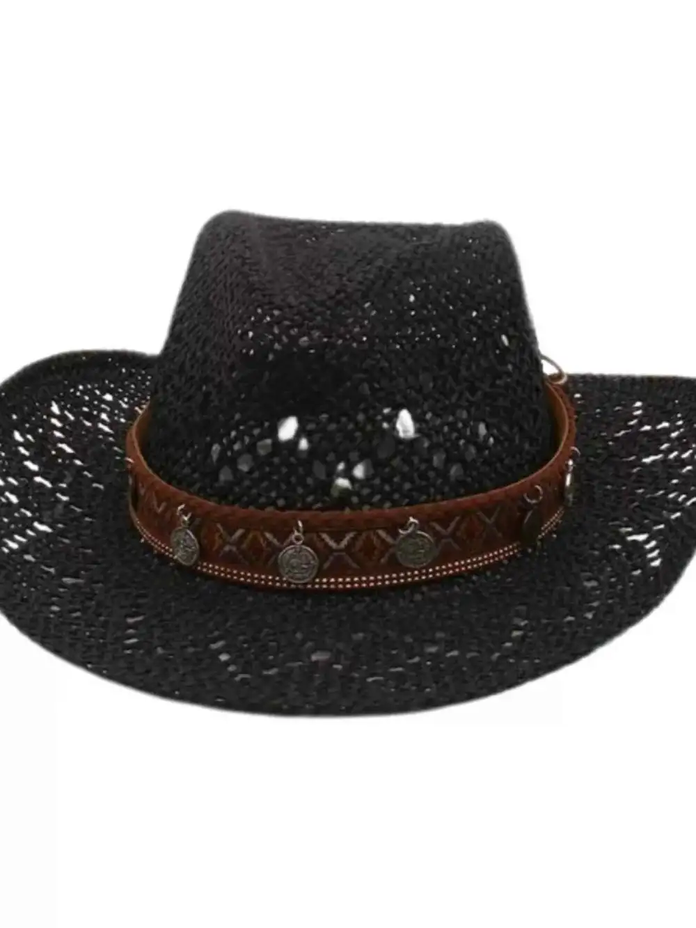 Boho Woven Cowboy Hat