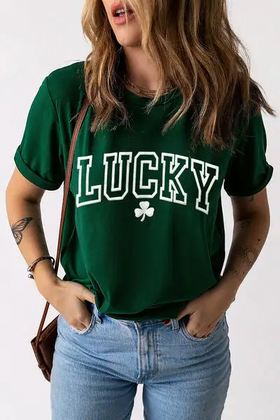 Understated Round-Neck Short-Sleeve T-Shirt