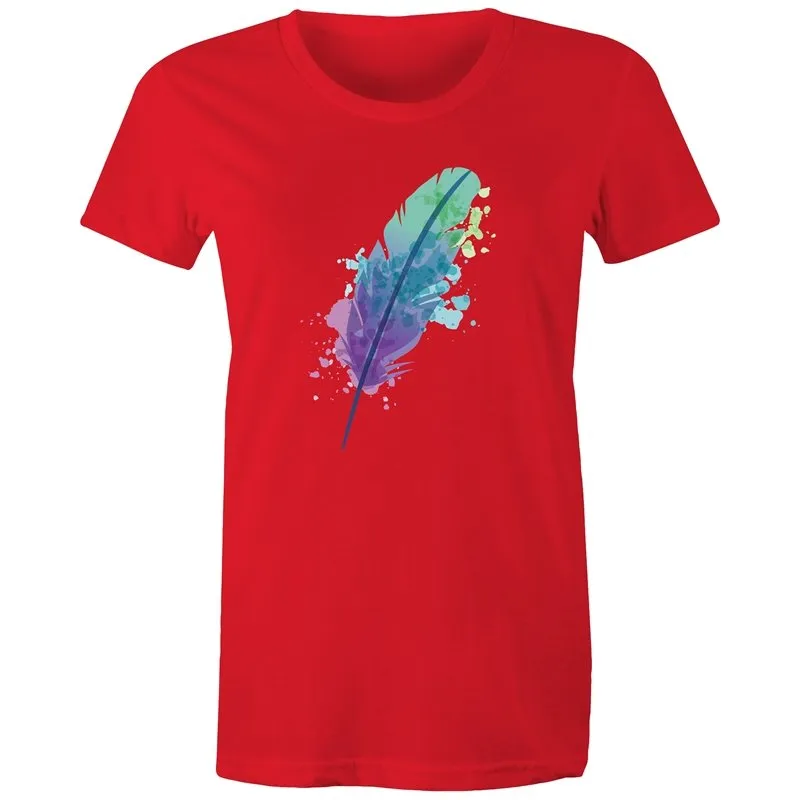 Feather Watercolour T-Shirt