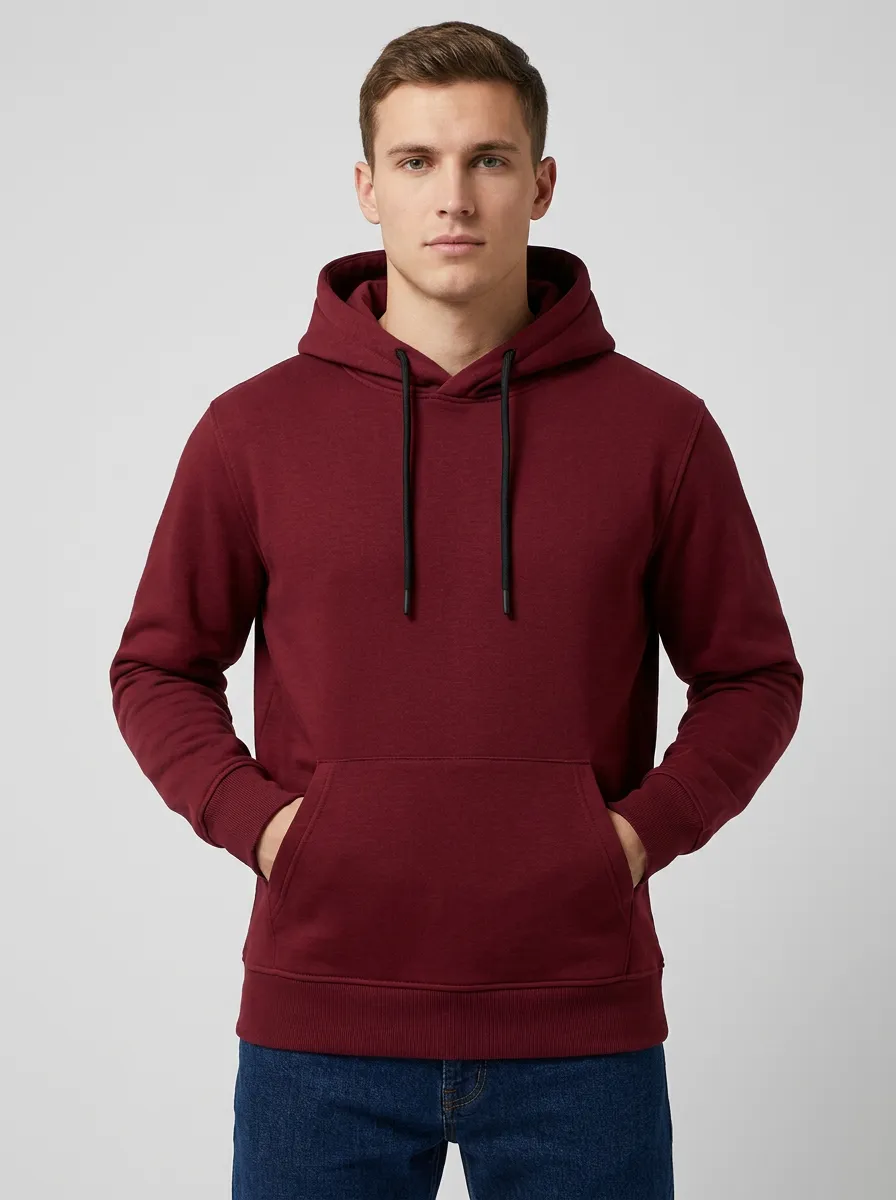 Men's Streamlined Printed Hoodie