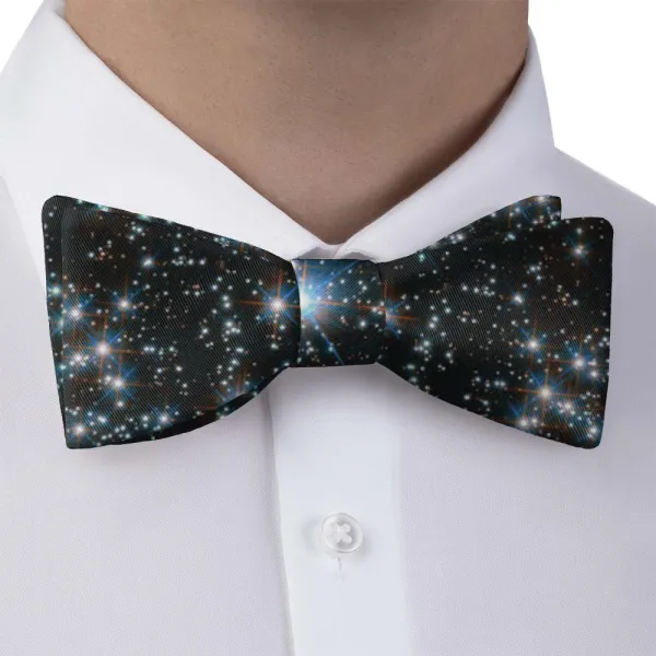 Galaxy Pattern Bow Tie