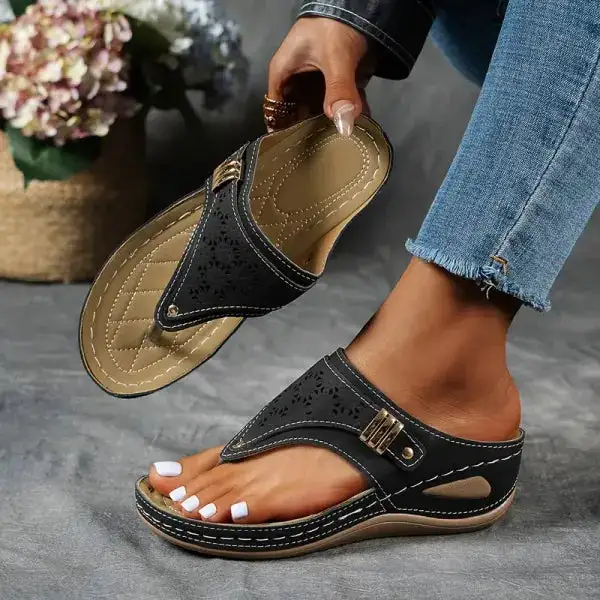  Orthopedic Slip On Sandals Polished Apparel